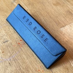 Red Rose glasses case